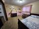 Girrafe-themed bedroom with a fun and playful design at 3163 S 25 E, Shelbyville, IN 46176