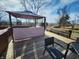 Deck with gazebo, hot tub, and scenic views at 3163 S 25 E, Shelbyville, IN 46176