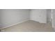 This carpeted bedroom has a closet and neutral walls at 4183 Douro Trl, Westfield, IN 46062