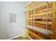 Closet with cedar walls and wire shelving at 4820 E 70Th St, Indianapolis, IN 46220