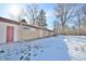 Back of house with access to backyard and additional storage at 4820 E 70Th St, Indianapolis, IN 46220