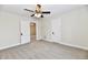 Bedroom with carpet and doors to another room at 4992 W 100 S, New Palestine, IN 46163