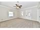 Bright bedroom with neutral walls and carpet at 4992 W 100 S, New Palestine, IN 46163