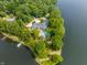 Stunning lakefront estate, expansive grounds, private dock at 5101 Green Braes E Dr, Indianapolis, IN 46234