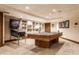 Basement game room with ping pong and arcade game at 5101 Green Braes E Dr, Indianapolis, IN 46234