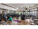 Well-equipped home gym with various exercise machines at 5101 Green Braes E Dr, Indianapolis, IN 46234