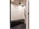 Spa-like shower with bench and rainfall shower head at 5101 Green Braes E Dr, Indianapolis, IN 46234