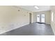 Attached garage with ample space, bright lighting, and neutral decor at 5420 Mcfarland Rd, Indianapolis, IN 46227