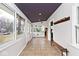 Sunroom offers natural light, stylish features, and an inviting transition to the outdoors at 5630 Winthrop Ave, Indianapolis, IN 46220
