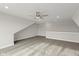 Spacious bonus room with a neutral color palette at 6207 Preserve Way, McCordsville, IN 46055