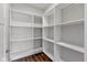 Spacious pantry with ample shelving for storage at 6207 Preserve Way, McCordsville, IN 46055