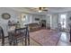 Spacious living room with hardwood floors and large windows at 1112 N Five Points Rd, Greenwood, IN 46143