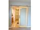 Modern bathroom with sliding barn door and updated fixtures at 134 President W Trl, Indianapolis, IN 46229
