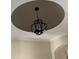 Modern orb chandelier adds elegance to the room with its striking design at 2212 Galleone Way, Plainfield, IN 46168