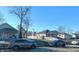 Houses on a residential street with cars parked in front at 2925 Stuart St, Indianapolis, IN 46218