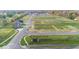 Enjoy this aerial view of the community featuring vacant lots with green space in a desirable neighborhood setting at 4976 Elaine Ct, Noblesville, IN 46062