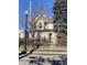 Two-story home needing renovation, boarded windows, and a street view at , Indianapolis, IN 46202