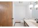 Clean bathroom with a vanity and a toilet at 877 Revere Ct, Greenwood, IN 46142