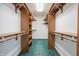 Spacious walk-in closet with ample shelving and hanging space at 877 Revere Ct, Greenwood, IN 46142