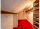 Walk-in closet with ample shelving and hanging space at 877 Revere Ct, Greenwood, IN 46142
