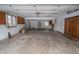 Spacious garage with overhead door and ample storage at 877 Revere Ct, Greenwood, IN 46142