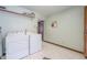 Bright laundry room with washer and dryer at 877 Revere Ct, Greenwood, IN 46142