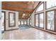 Sunroom with tiled floor and hot tub at 877 Revere Ct, Greenwood, IN 46142