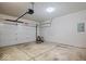 Spacious garage with overhead door and ample storage space at 1088 Laurelwood Ln, Greenwood, IN 46142