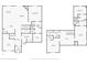 Detailed floor plan showcasing the layout of both floors of this home at 10917 Hunter Lake Ln, Indianapolis, IN 46239