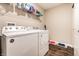 Bright laundry room with washer and dryer at 10917 Hunter Lake Ln, Indianapolis, IN 46239