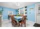 Charming dining room with wooden table and chairs at 1743 Sparrow Ave, Indianapolis, IN 46227