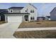 Charming two-story home with a gray exterior, attached garage, and a well-maintained lawn at 19723 Atwater Ave, Sheridan, IN 46069