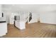 Open concept kitchen with stainless steel appliances at 19723 Atwater Ave, Sheridan, IN 46069