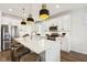 Modern kitchen with stainless steel appliances and white cabinetry at 19723 Atwater Ave, Sheridan, IN 46069