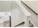 View of staircase leading to kitchen and upper level at 19723 Atwater Ave, Sheridan, IN 46069