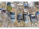Aerial image showing home's location and neighborhood at 305 Hamilton St, Fortville, IN 46040