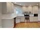 Updated kitchen with stainless steel appliances at 5939 Brendonridge S Ct, Indianapolis, IN 46226