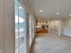 Open floor plan connecting living room and kitchen at 5939 Brendonridge S Ct, Indianapolis, IN 46226