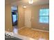Dining area featuring tile flooring and a window overlooking the yard at 6639 N College Ave, Indianapolis, IN 46220