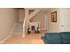 Staircase leading to the upper level of the home at 6639 N College Ave, Indianapolis, IN 46220
