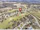 Aerial view showing home's location in a quiet residential neighborhood at 956 Dorchester Dr, Noblesville, IN 46062