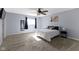 Spacious bedroom with carpeted floor and ceiling fan at 956 Dorchester Dr, Noblesville, IN 46062