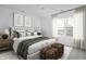 Bright bedroom with large window and cozy atmosphere at 9893 Greenvine Dr, Carmel, IN 46032