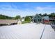 Spacious outdoor deck with hot tub overlooking scenic views of the lake at 10841 W Grandview Dr, Columbus, IN 47201