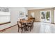 Bright dining room featuring a view of the yard at 10842 Belmont Cir, Indianapolis, IN 46280