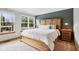 Spacious main bedroom with a large bed, complementary furnishings, and generous natural light at 10842 Belmont Cir, Indianapolis, IN 46280