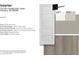 Sample door and flooring choices are displayed along with hardware and paint colors at 15135 Covebrook Ln, Fishers, IN 46037