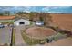 Property featuring a well-maintained barn, riding area, and ample parking for trailers at 3101 E State Road 47, Lebanon, IN 46052