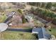Aerial view showing property lines at 3301 Timberbrook Ct, Danville, IN 46122