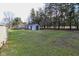 Large backyard with storage shed at 3301 Timberbrook Ct, Danville, IN 46122